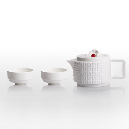 LIULI Living, Bone China Tea Set | The Wellspring Teapot