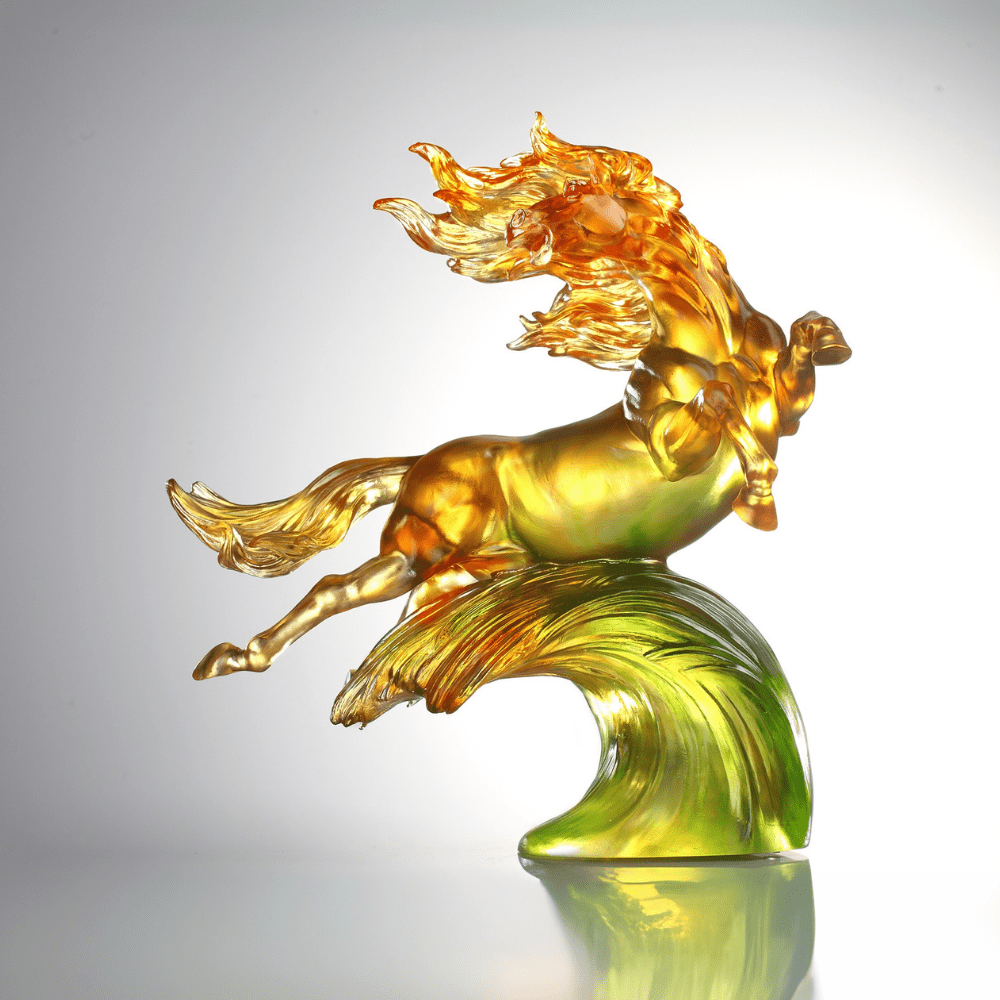 LIULI Art Crystal I LIULIGONGFANG 琉璃工房 GONG FANG USA 京东 琉璃