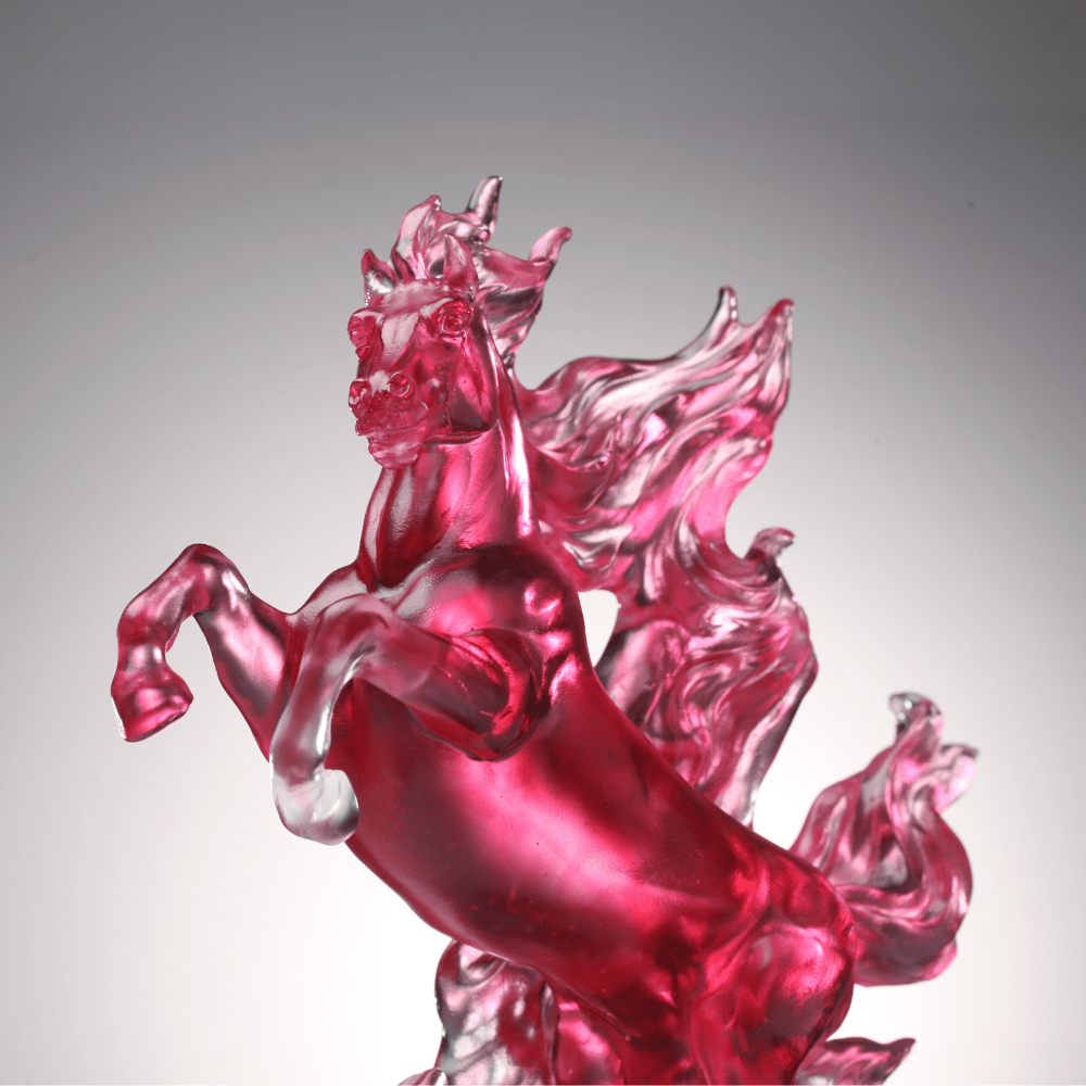 Crystal Animal, Horse, Triumphant Ascent
