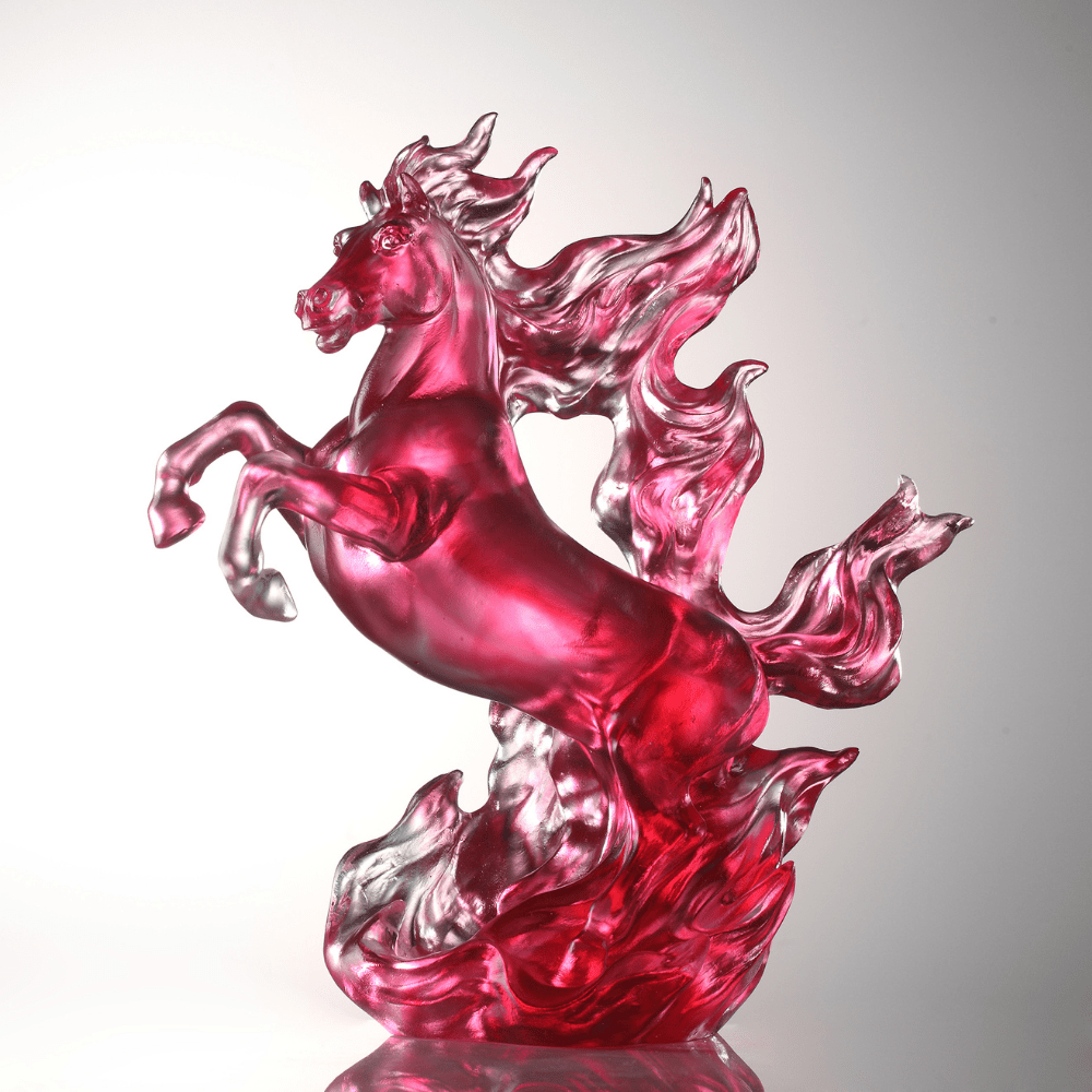 Crystal Animal, Horse, Triumphant Ascent