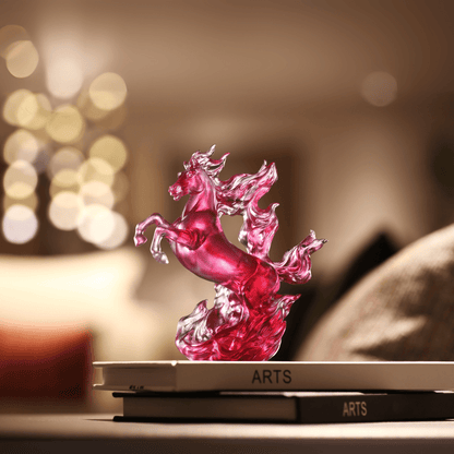 Crystal Animal, Horse, Triumphant Ascent