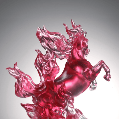 Crystal Animal, Horse, Triumphant Ascent