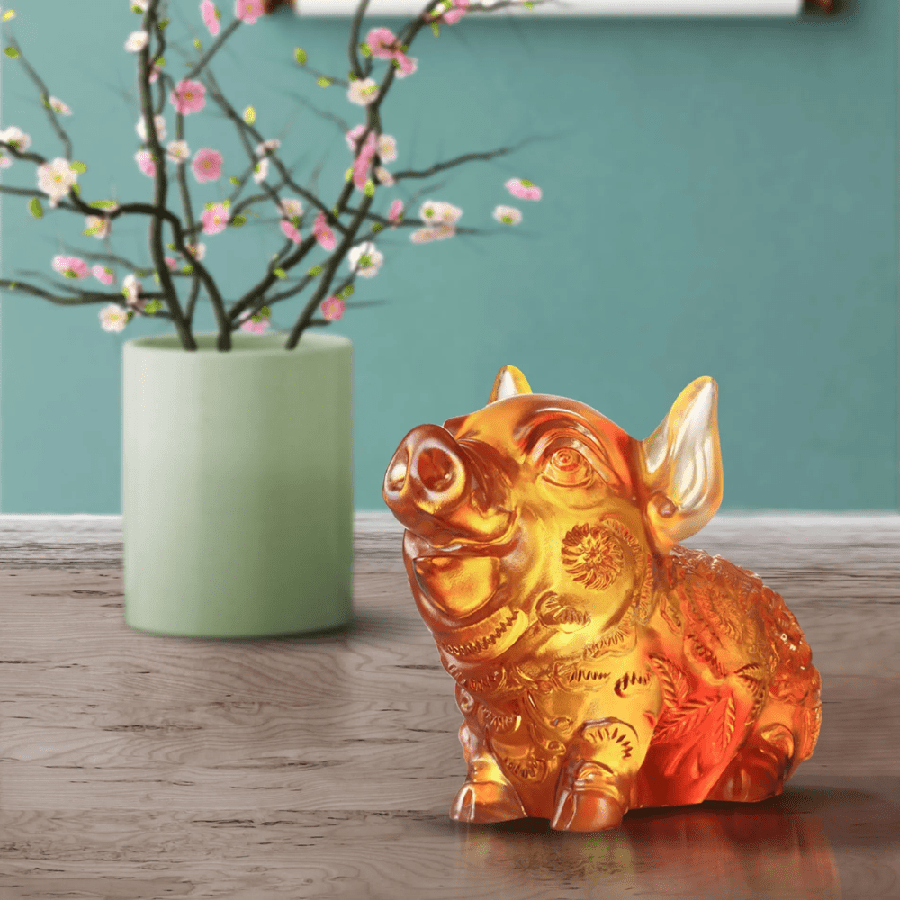 Crystal Animal, Pig, Piglet of Fortune