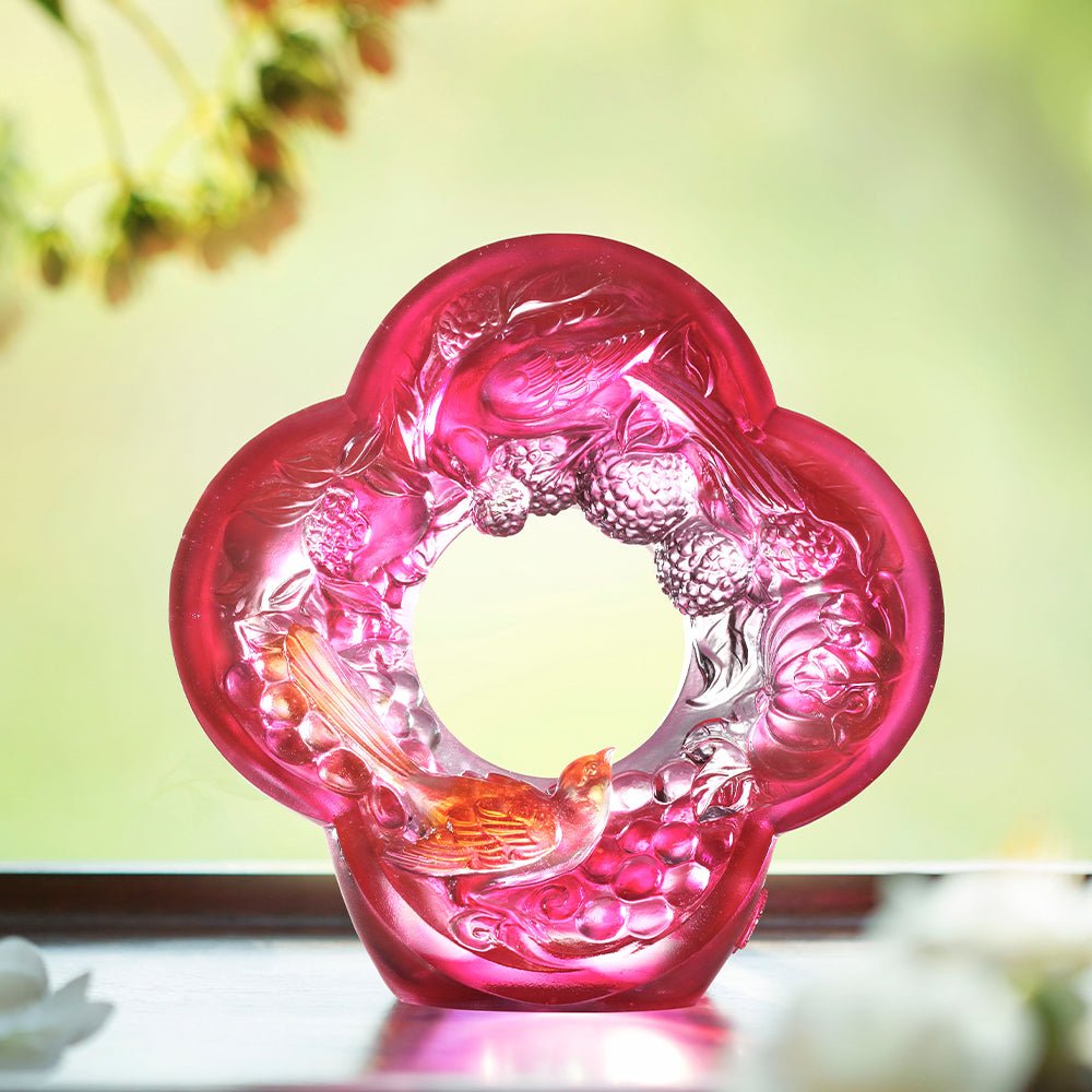 Crystal Art, Ruyi, Auspiciousness Doubled