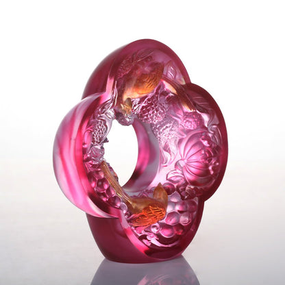 Crystal Art, Ruyi, Auspiciousness Doubled