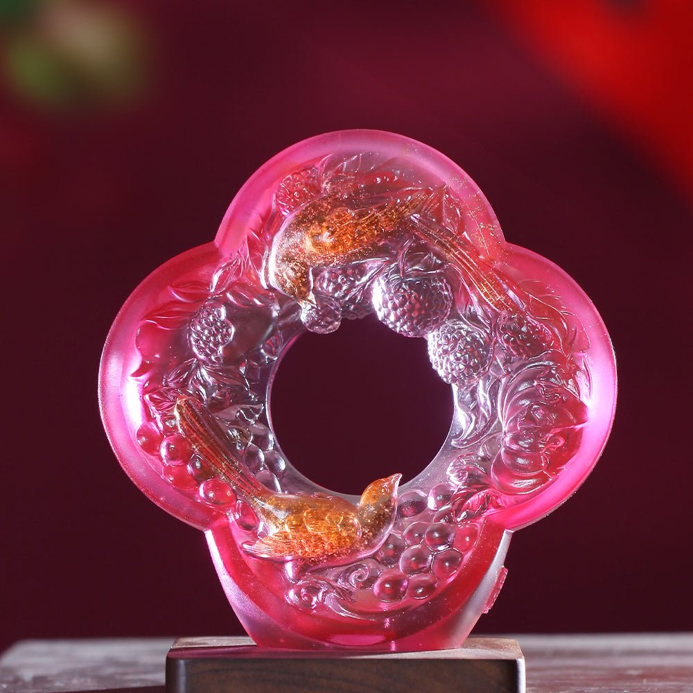 Crystal Art, Ruyi, Auspiciousness Doubled