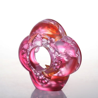 Crystal Art, Ruyi, Auspiciousness Doubled