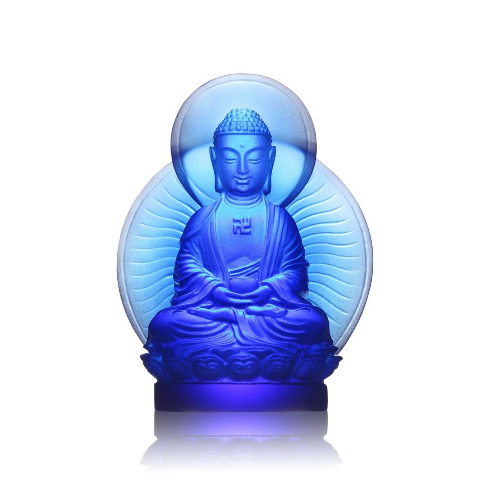 Crystal Buddha, Medicine Buddha, The Faithful Guardian of all Wishes