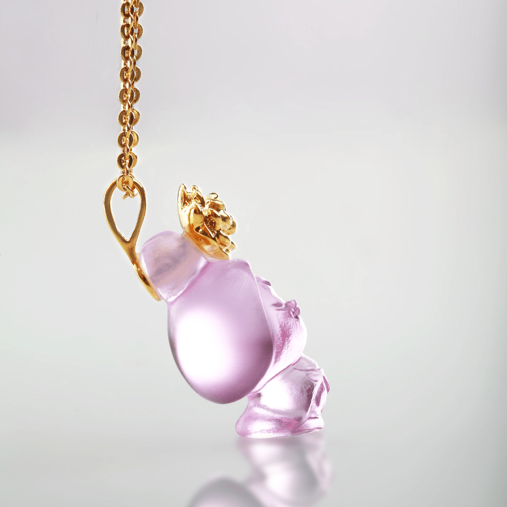 Crystal Pendant, Necklace, Doll, I am Brave and Beautiful