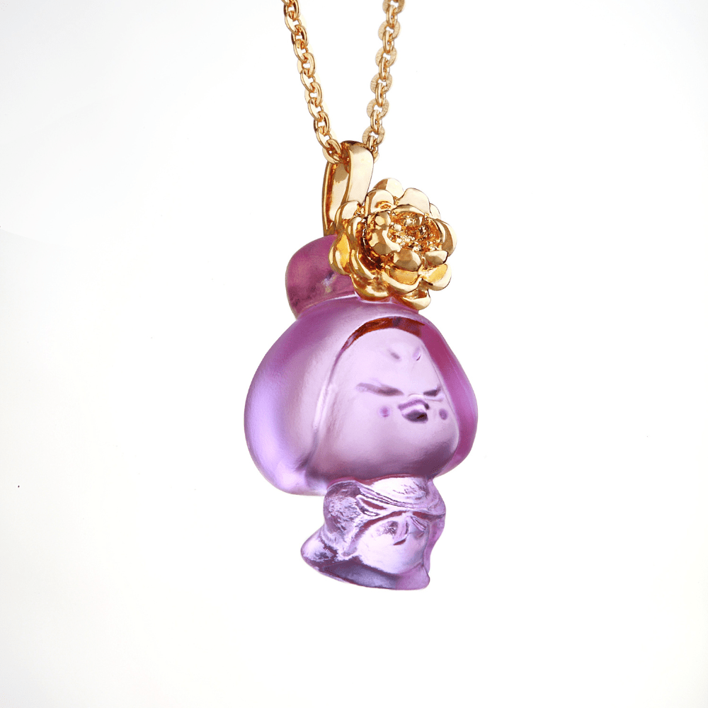 Crystal Pendant, Necklace, Doll, I am Brave and Beautiful