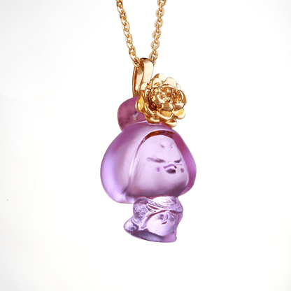 Crystal Pendant, Necklace, Doll, I am Brave and Beautiful