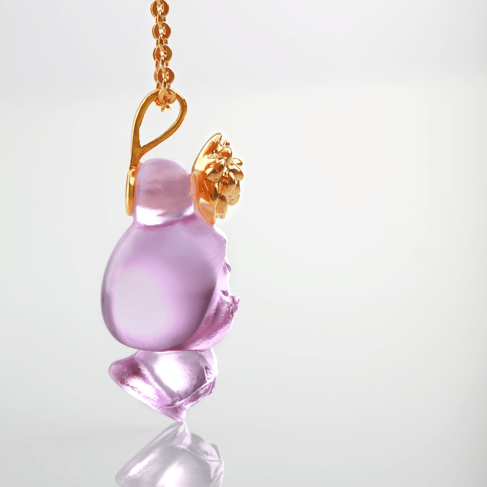 Crystal Pendant, Necklace, Doll, I am Brave and Beautiful