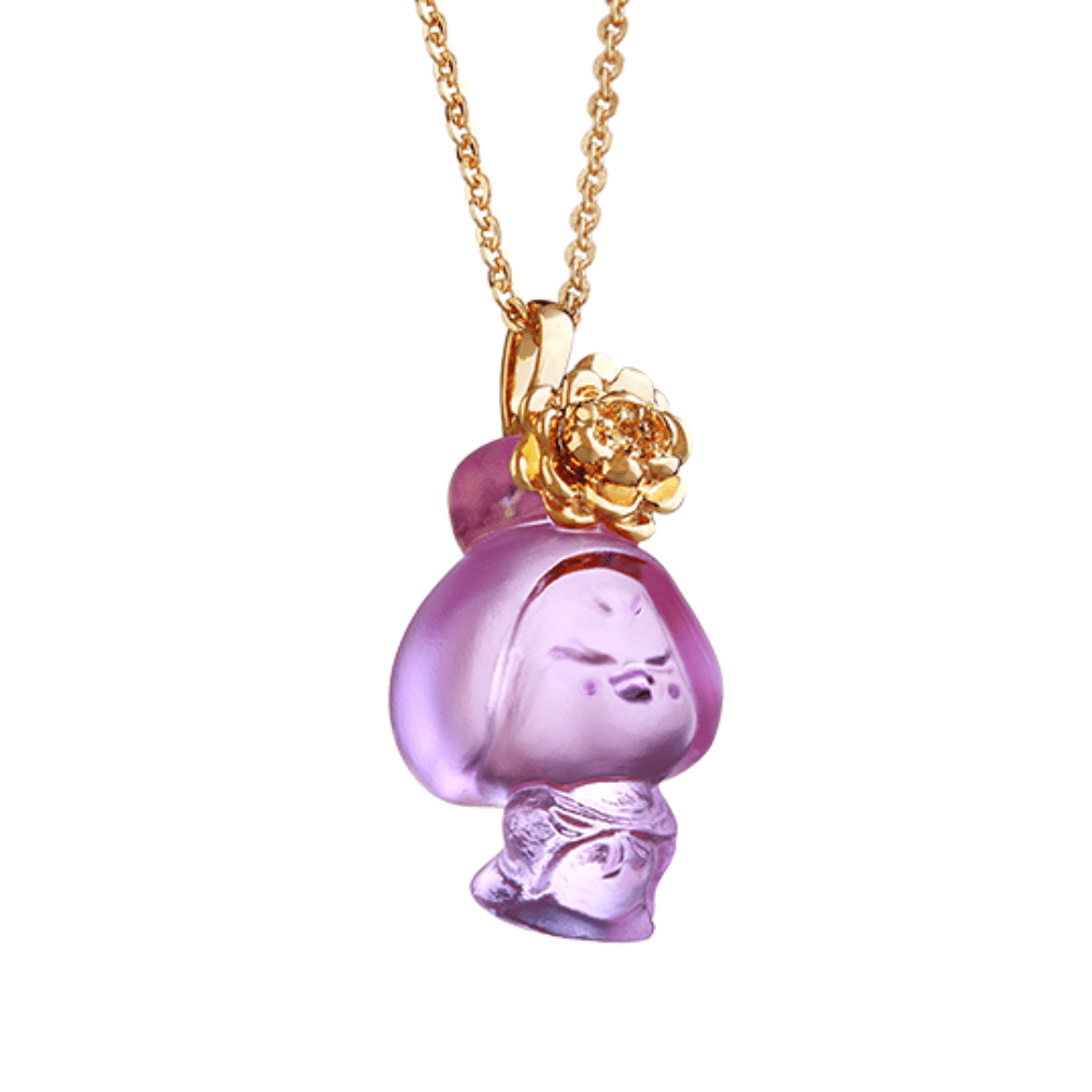 Crystal Pendant, Necklace, Doll, I am Brave and Beautiful