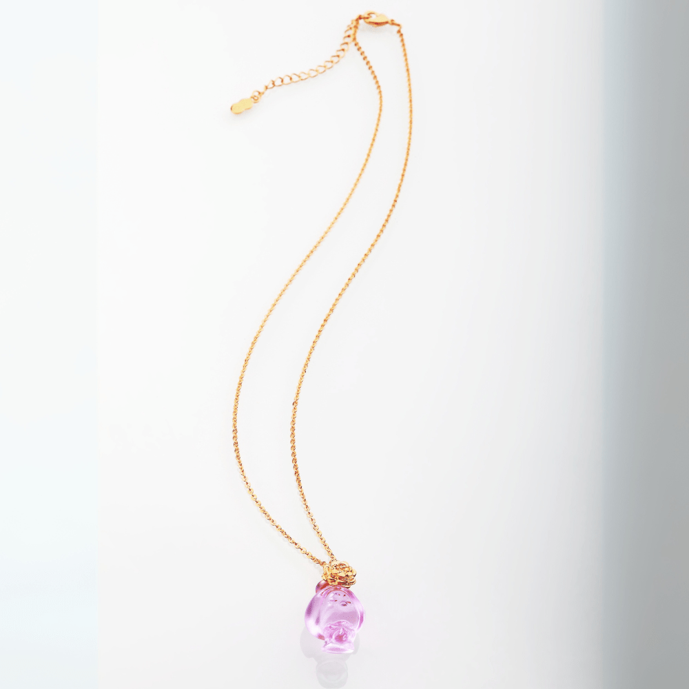 Crystal Pendant, Necklace, Doll, I am Brave and Beautiful