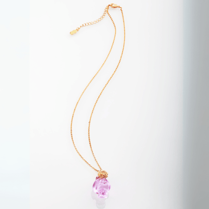 Crystal Pendant, Necklace, Doll, I am Brave and Beautiful
