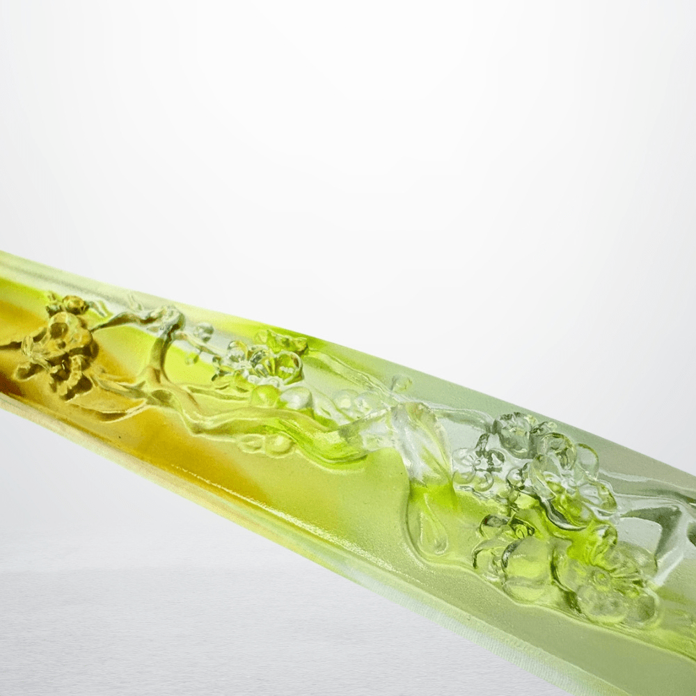 Crystal Ruyi, Fengshui, Beautiful Floral Profusion of Ruyi