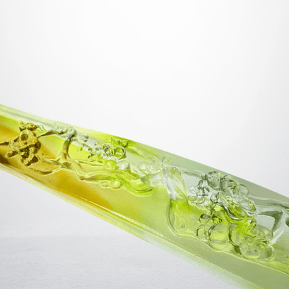 Crystal Ruyi, Fengshui, Beautiful Floral Profusion of Ruyi