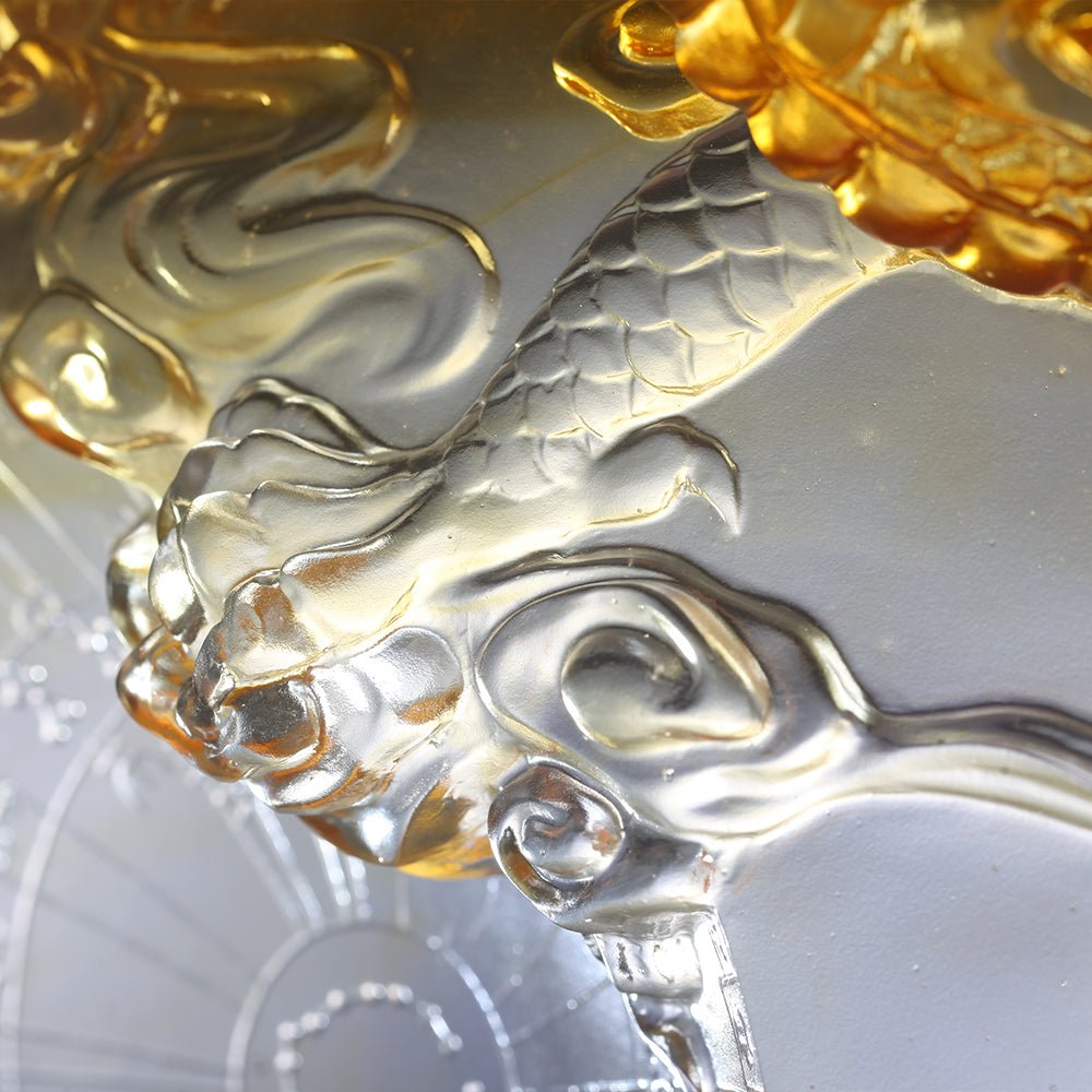Crystal Sculpture, Dragon, Rise of the Dragon