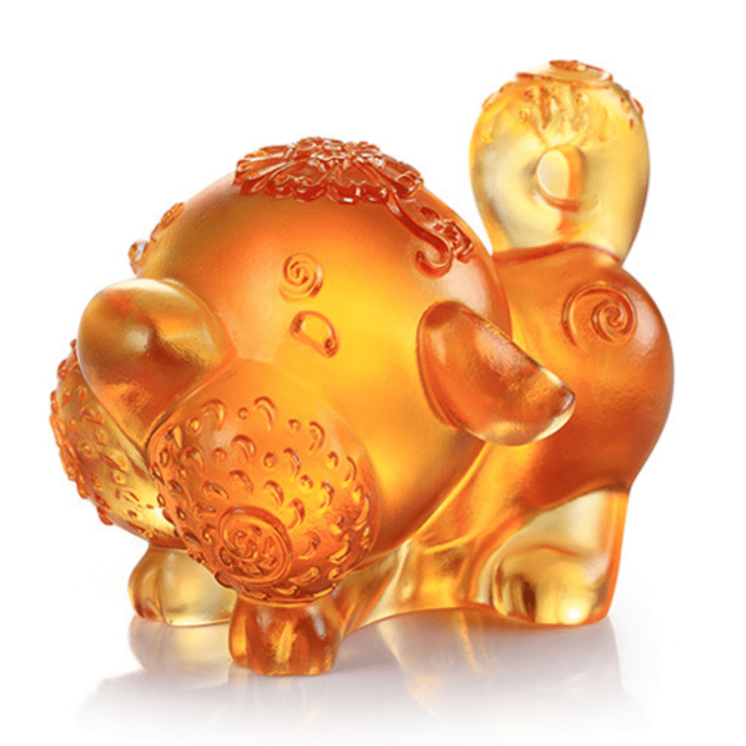 Crystal Zodiac, Animal, Year of the Dog, Prosperity Comes Along