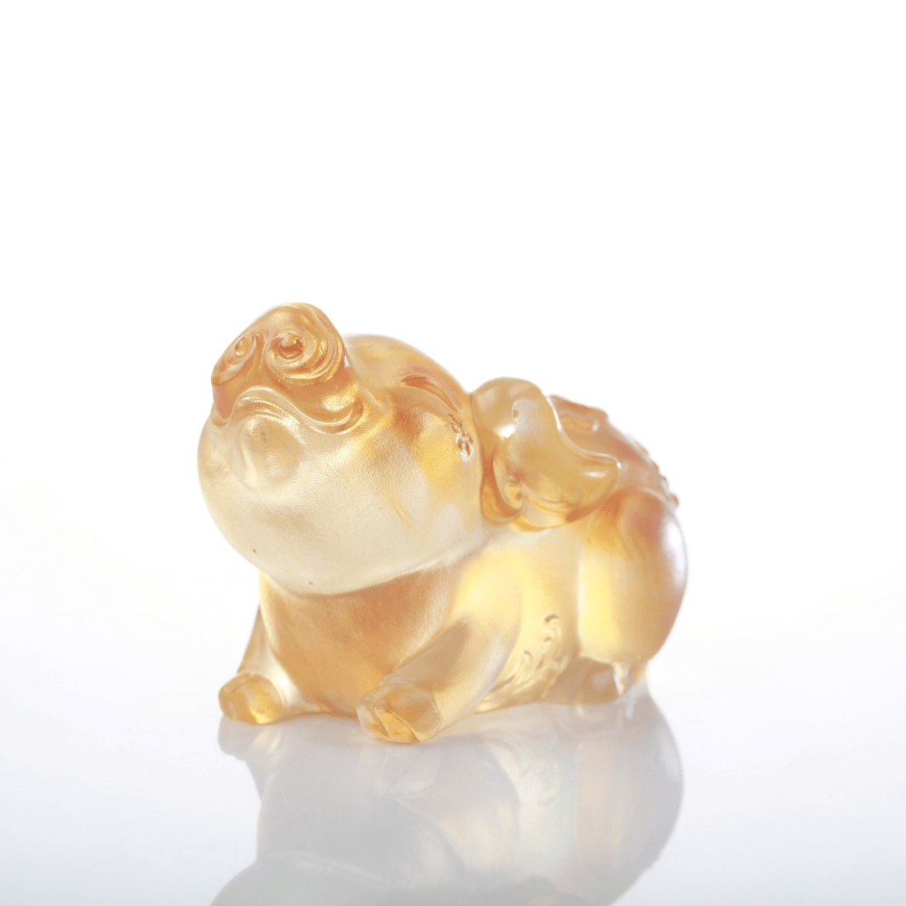 Crystal Zodiac, Year of the Pig, The Little Piglet Attracts Wealth