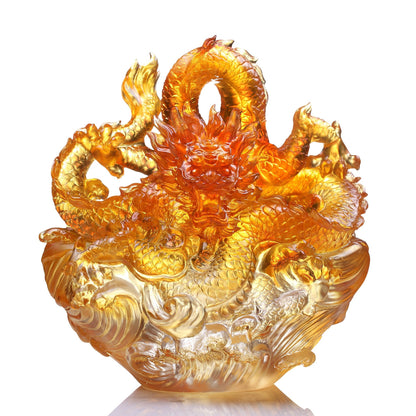 Dragon Sculpture, Auspicious Joy