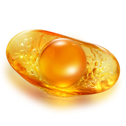 Golden Fruit, Loquat, Ingot Motif