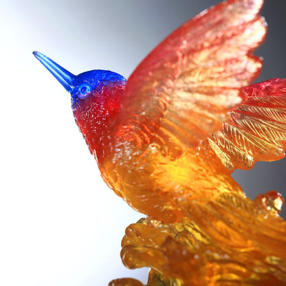 Hummingbird Sculpture Victory by Daybreak