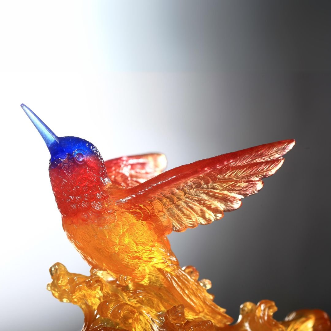 Hummingbird Sculpture Victory by Daybreak