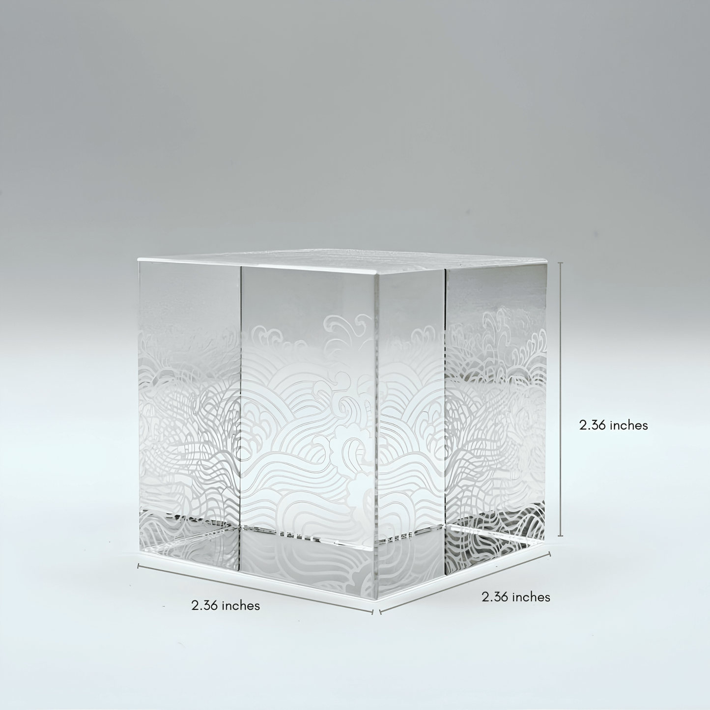 K9 Pattern Crystal Base: Peony, Ocean Wave, Floral, Intoxi