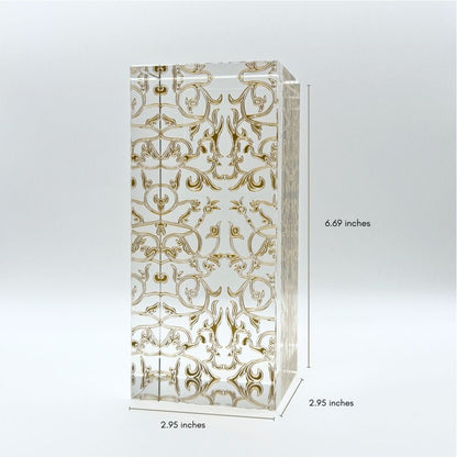 K9 Pattern Crystal Base: Peony, Ocean Wave, Floral, Intoxi