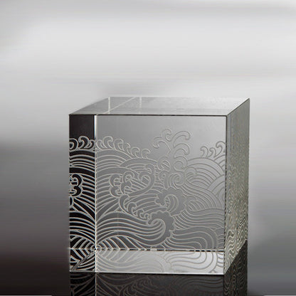 K9 Pattern Crystal Base: Peony, Ocean Wave, Floral, Intoxi