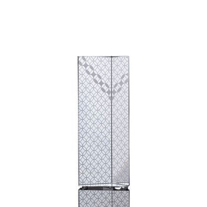 LIULI Crystal Award, Coin Trophy, Laser Engraving | Eternal Brilliance