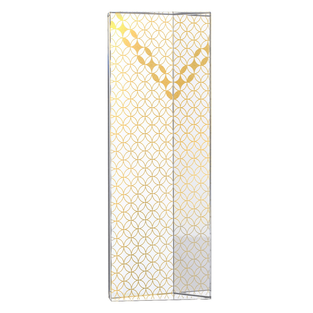 LIULI Crystal Award, Coin Trophy, Laser Engraving | Eternal Brilliance (Gold)