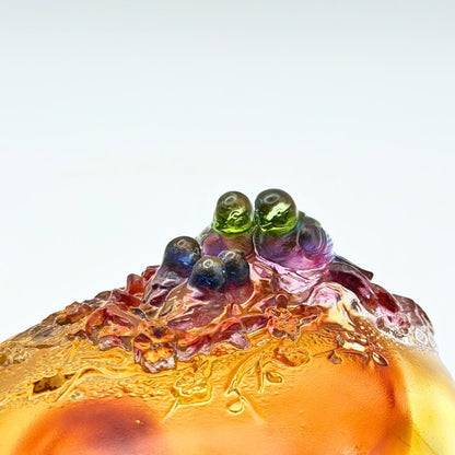 LIULI Crystal, Bird Sculpture | Love Nest