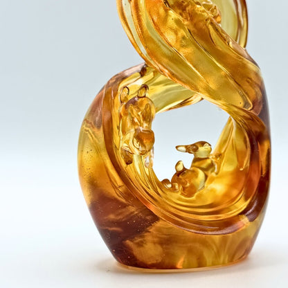 LIULI Crystal, Bunny and Rabbit, Lucky No. 8 | Ascending Road of Splendor