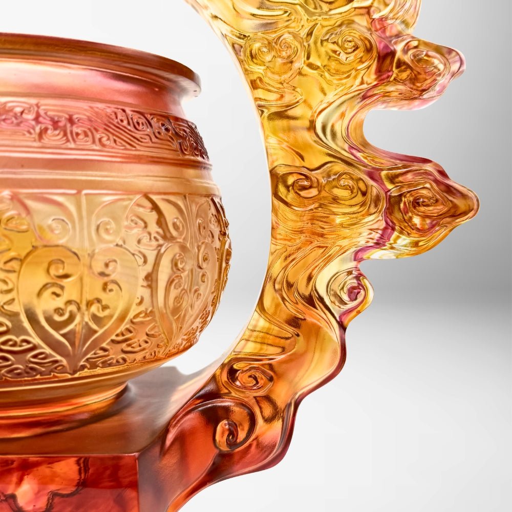 LIULI Crystal, Cloud Ding, Vessel | Cruising Heavenly High