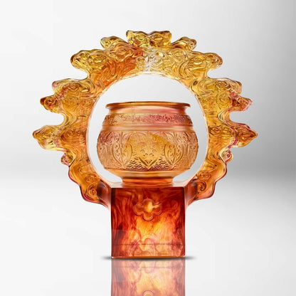 LIULI Crystal, Cloud Ding, Vessel | Cruising Heavenly High