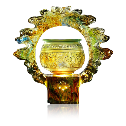 LIULI Crystal, Cloud Ding, Vessel | Cruising Heavenly High