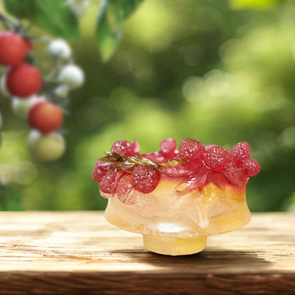 LIULI Crystal, Lychee Sculpture, Vase & Bowl | A Thousand Blessings and Good Fortune