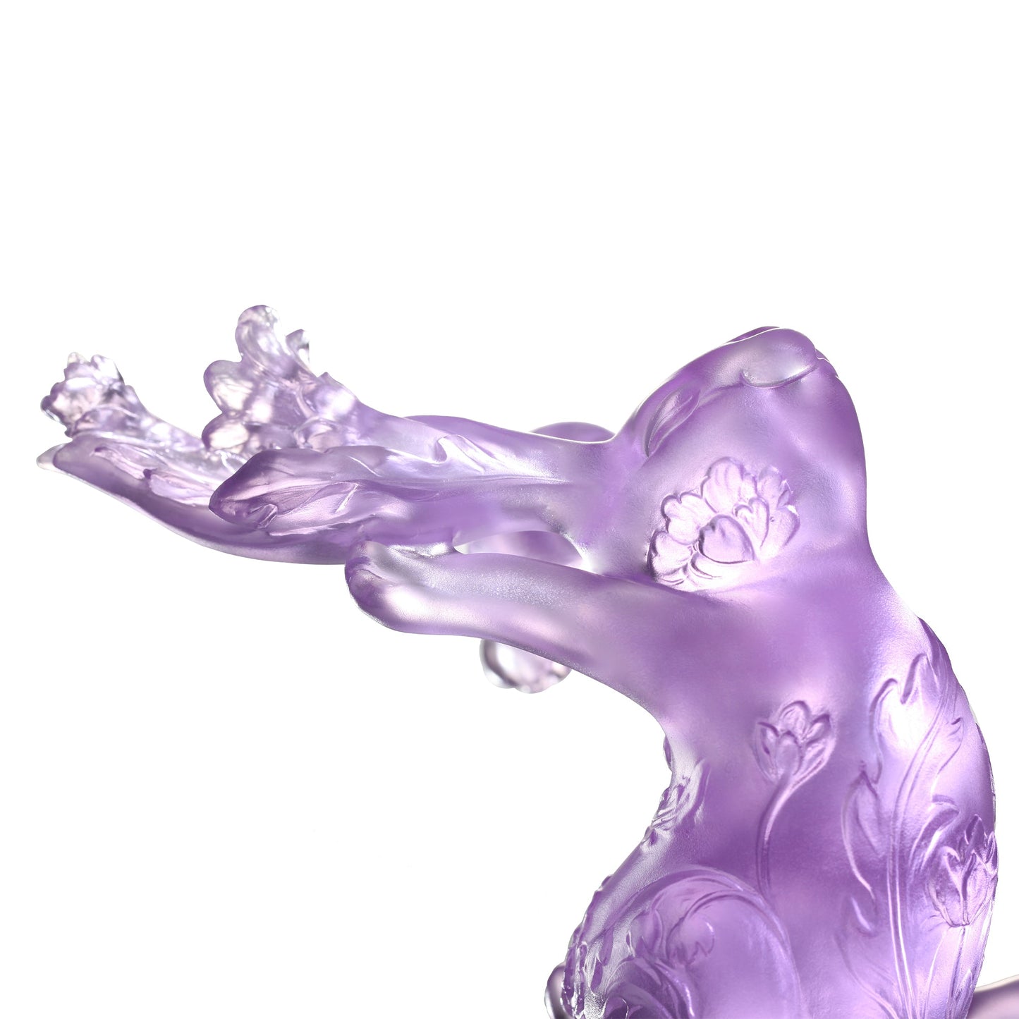LIULI Crystal Year of the Rabbit Spring Breeze, Felicitous