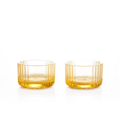 LIULI Living, Sake Cups, Shot Glasses | Auspicious Moon (set of 2)
