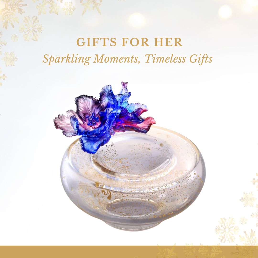 Crystal Sculpture Gift for Her – LIULI Crystal Art