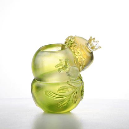 Nature, Pomegranates, Vase, Pen Holder, Talent Conquers All