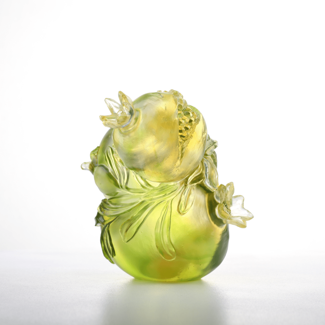 Nature, Pomegranates, Vase, Pen Holder, Talent Conquers All