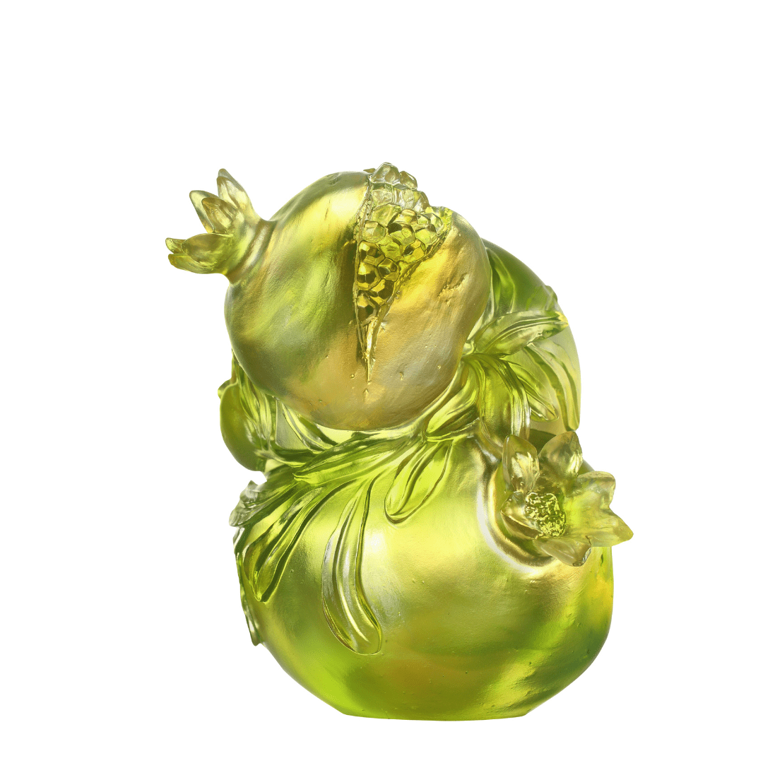 Nature, Pomegranates, Vase, Pen Holder, Talent Conquers All