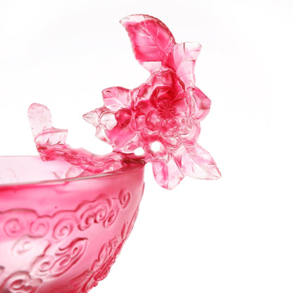Peony Flower, Ding Vessel, Spring Tranquil Peony