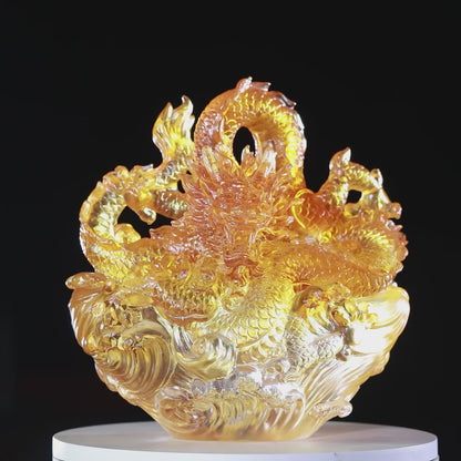 Dragon Sculpture, Auspicious Joy