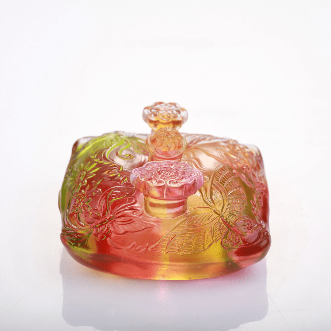 Ruyi, Paperweight, Decor, Flowers Dancing Fortuitously