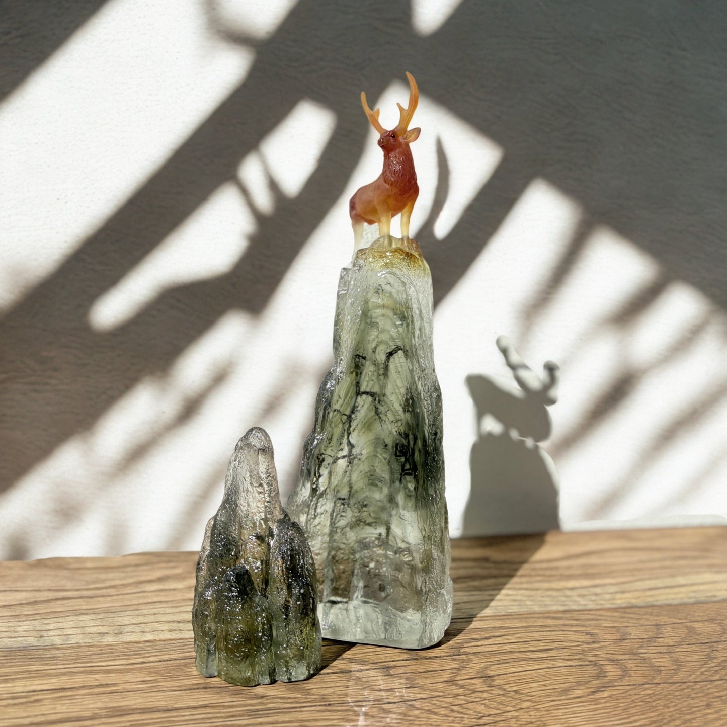 Taiwan Sambar Deer - Auspicious Summit (Ambition) - Deer Figurine