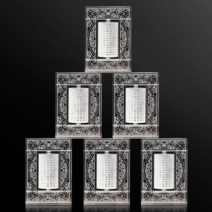 Chinese Crystal Prayer Wheel.  Signature Liuli Crystal Fine Art - LIULI Crystal Art